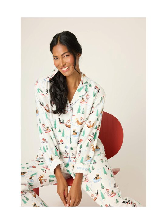 Pj Salvage - Pidžaama & peapael Ski Slope - 100 WHITE | Stockmann - photo 5
