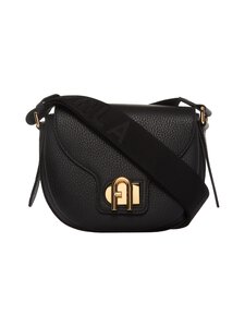 Furla - Lotus Mini Crossbody -nahkaolkalaukku - N9800 NERO+TONI NERO | Stockmann