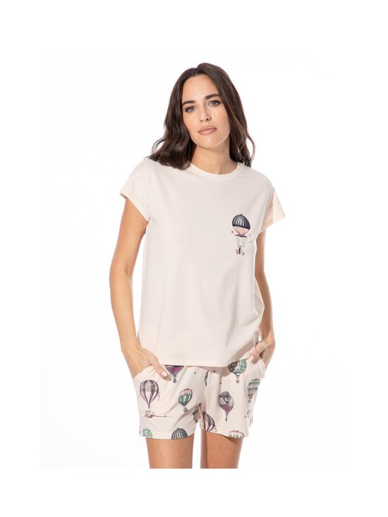 SHORT STORIES - Hot Air Balloon t-paita - 23038 VANILLA CREAM | Stockmann - photo 2