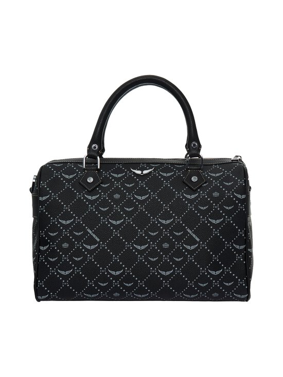 Zadig&Voltaire - Sunny Vibe Medium Monogram -nahkalaukku - BLACK | Stockmann - photo 1