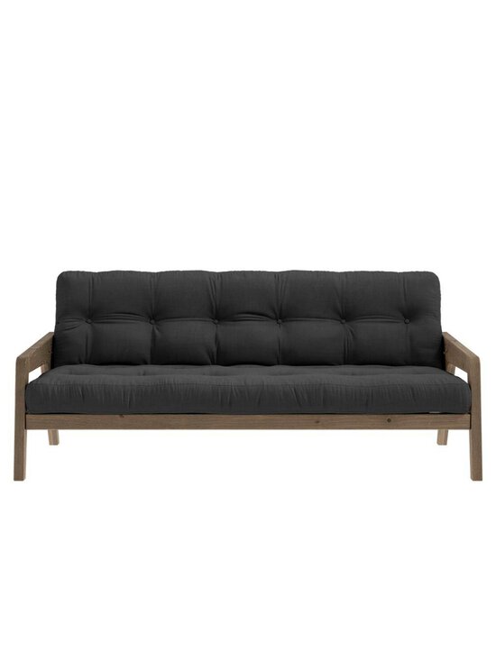 Karup - Grab-futonsohva dark grey/ruskea L 200 cm - GREY | Stockmann - photo 2