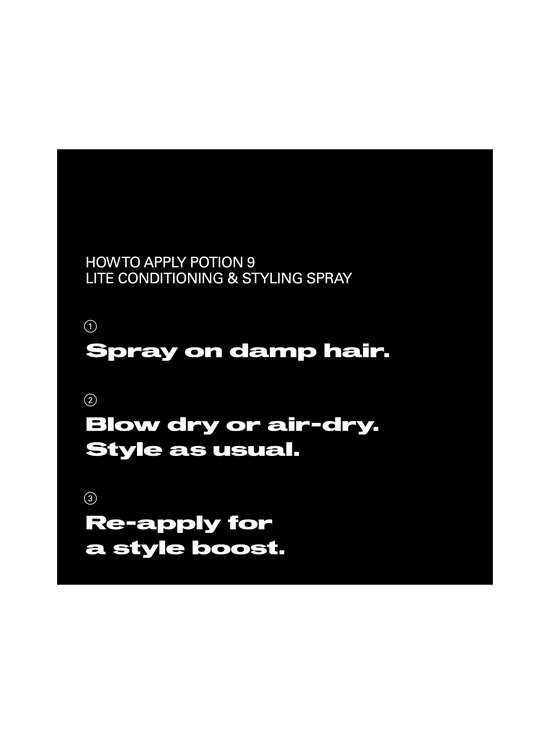 Sebastian - Potion 9 Lite Conditioning & Styling Spray matu sprejs - NOCOL | Stockmann - photo 3