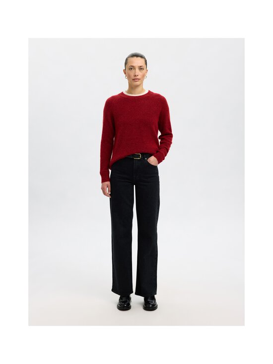 Selected - SlfLulu-neulepusero - EQUESTRIAN RED DETAIL:MELANGE - photo 6 Selected - SlfLulu-neulepusero - EQUESTRIAN RED DETAIL:MELANGE | Stockmann - photo 6