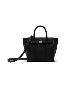 Mulberry - Mini Zipped Bayswater Small Classic Grain plecu soma - A100 BLACK | Stockmann