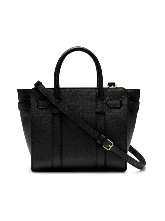 Mulberry - Mini Zipped Bayswater Small Classic Grain plecu soma - A100 BLACK | Stockmann - photo 2