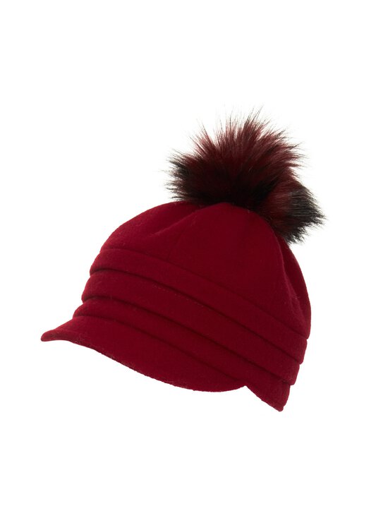 KN Kati Niemi - Müts Sisko - BURGUNDY 1 - photo 2 KN Kati Niemi - Müts Sisko - BURGUNDY 1 | Stockmann - photo 2