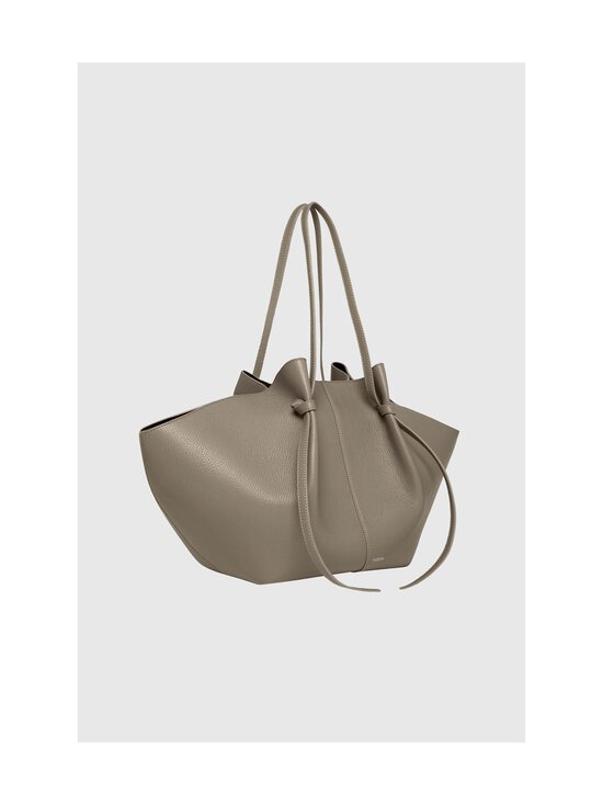 YUZEFI - Large Mochi Pebble Grain -nahkalaukku - TAUPE | Stockmann - photo 2