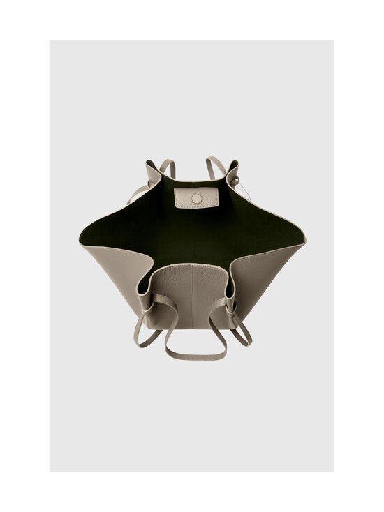 YUZEFI - Large Mochi Pebble Grain -nahkalaukku - TAUPE | Stockmann - photo 3