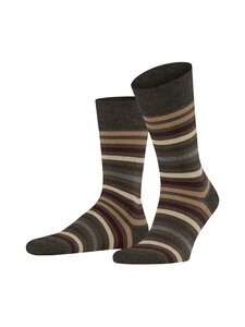Falke - Tinted Stripe zeķes - 7464 BEECH | Stockmann