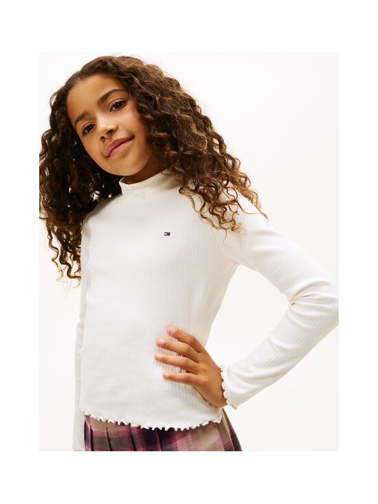 Tommy Hilfiger - Trikotaažsärk Mock Neck - YA8 IVORY SILK | Stockmann - photo 5