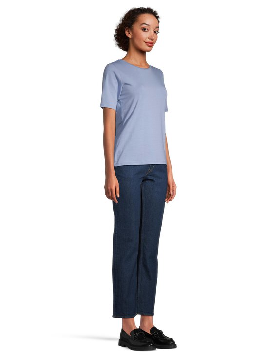 ESSENTIALS by Stockmann - Emmanuelle trikotāžas krekls - LT.BLUE | Stockmann - photo 4