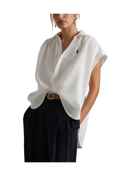 Polo Ralph Lauren - Linane pluus - WHITE - photo 2 Polo Ralph Lauren - Linane pluus - WHITE | Stockmann - photo 2
