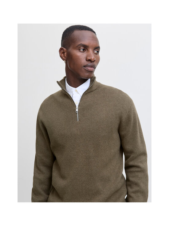 Jack & Jones - JprBla Milano Stitch Half Zip džemperis - STONE GRAY DETAIL:MELANGE | Stockmann - photo 2