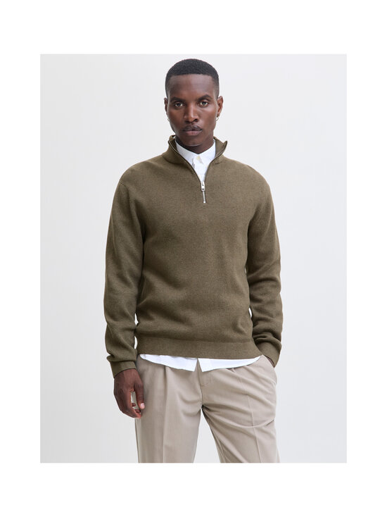 Jack & Jones - JprBla Milano Stitch Half Zip džemperis - STONE GRAY DETAIL:MELANGE | Stockmann - photo 3