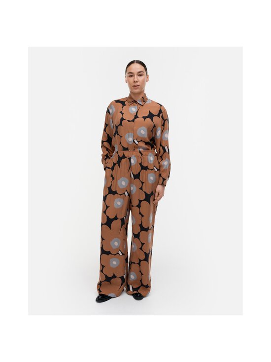 Marimekko - Püksid Oanet Unikko - 891 BROWN, BLACK, GREY | Stockmann - photo 5