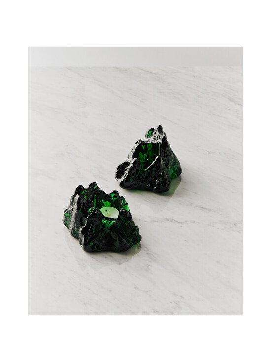 Kosta Boda - The Rock Votive -kynttiläkuppi - EMERALD GREEN | Stockmann - photo 2