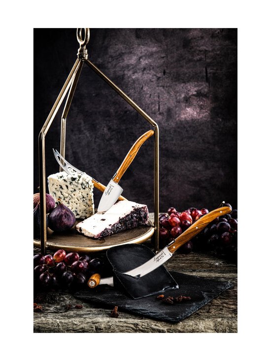 Laguiole - Style De Vie Cheese Knives Set- oliivi- ja juustoveitsipakkaus 3 kpl - LIGHT WOOD/STAINLESS | Stockmann - photo 2