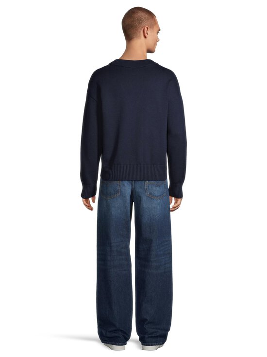 Ami - Contrasted Ami De Coeur -neuletakki - ENCRE/ECRU | Stockmann - photo 2