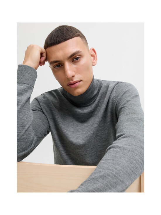 Jack & Jones - Jprblamerino Roll Neck -neule - MEDIUM GREY MELANGE | Stockmann - photo 7