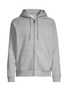 Carhartt WIP - Hooded Chase jaka ar kapuci - 00MXX GREY HEATHER / GOLD | Stockmann