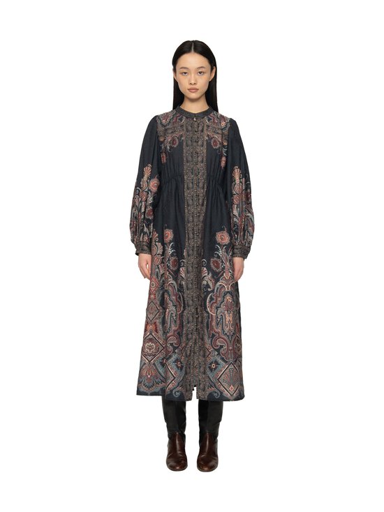 Sea NY - HYACINTH PRINT L/SLV MIDI DRESS Sea NY - NAVY | Stockmann - photo 1