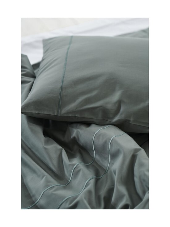 LUIN LIVING - Voodipesukomplekt Eden 150 x 210 / 50 x 60 cm - THYME GREEN | Stockmann - photo 3