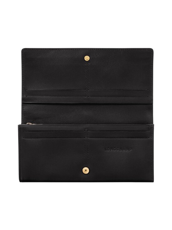 Longchamp - Le Roseau Sleek -lompakko - 001 BLACK | Stockmann - photo 3