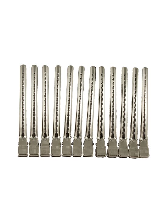 Metal Prong Hair Clip -hiusklipsit 12 kpl