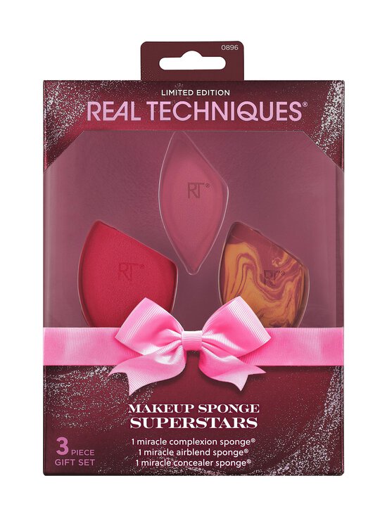 Real Techniques - Makeup Sponge Superstars -meikkisienipakkaus - NOCOL | Stockmann - photo 2