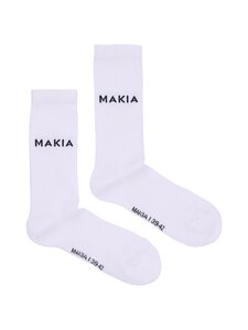 Makia - Sokid Logo, 2-pakk - 001 WHITE | Stockmann