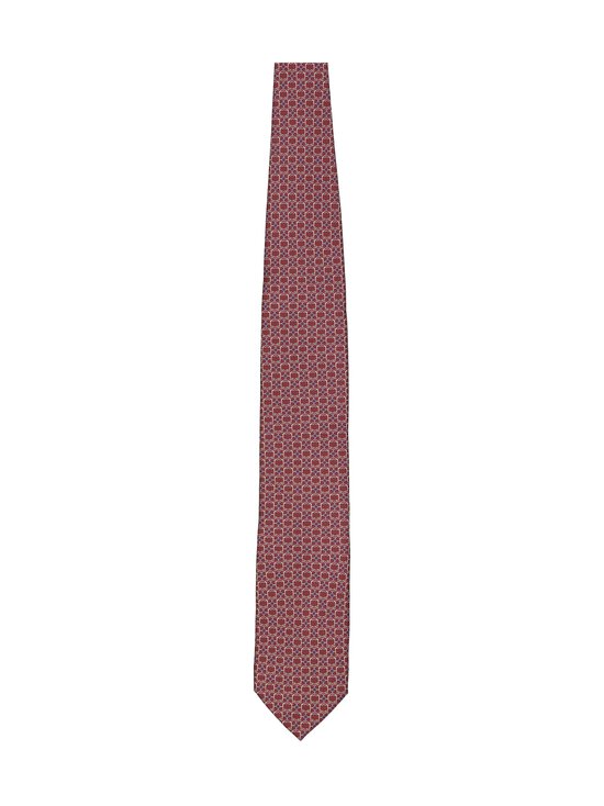 Eton - Chain Print -silkkisolmio - 58 DARK RED | Stockmann - photo 1