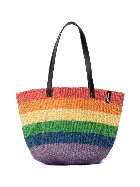 Majani Shopper Basket Rainbow M plecu soma