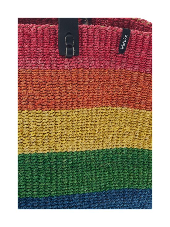 Mifuko - Majani Shopper Basket Rainbow M plecu soma - RAINBOW - photo 2 Mifuko - Majani Shopper Basket Rainbow M plecu soma - RAINBOW | Stockmann - photo 2