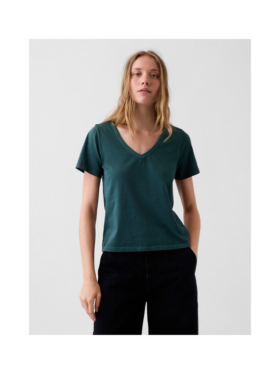 GAP - Vintage V-Neck -paita - DEEP HUNTER 505 | Stockmann - photo 2