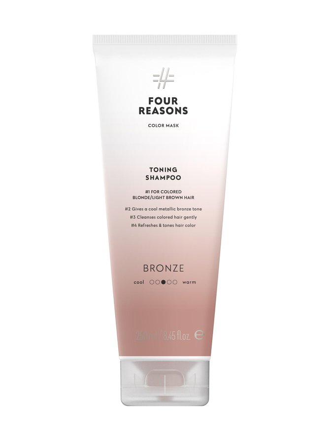 Four Reasons - Color Mask Toning Bronze -shampoo 250 Ml