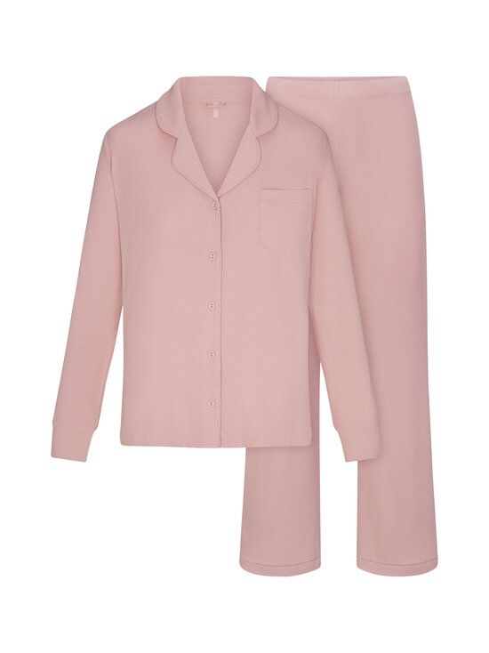 SKIMS - Soft Lounge Rib Sleep Set - pyjama 2-osainen - MORGANITE | Stockmann - photo 1