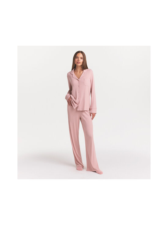 SKIMS - Soft Lounge Rib Sleep Set - pyjama 2-osainen - MORGANITE | Stockmann - photo 6