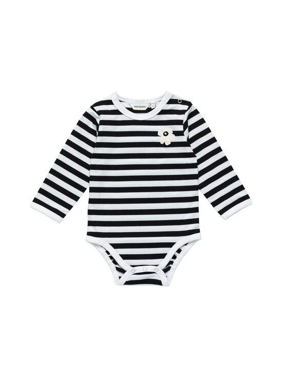 Marimekko - Vinde Tasaraita Unikko -body - 068 WHITE, BLACK | Stockmann - photo 1
