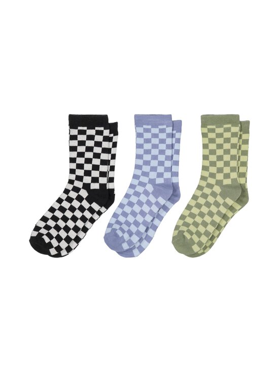 Bogi - Jack zeķes 3-pāri - RALLY AOP/BLACK/BLUE/GREEN | Stockmann - photo 2