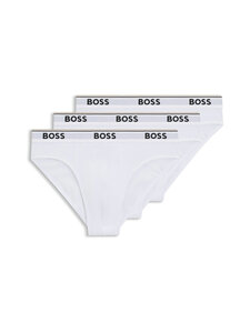 BOSS - Alushousut, 3-pack - 100 WHITE | Stockmann
