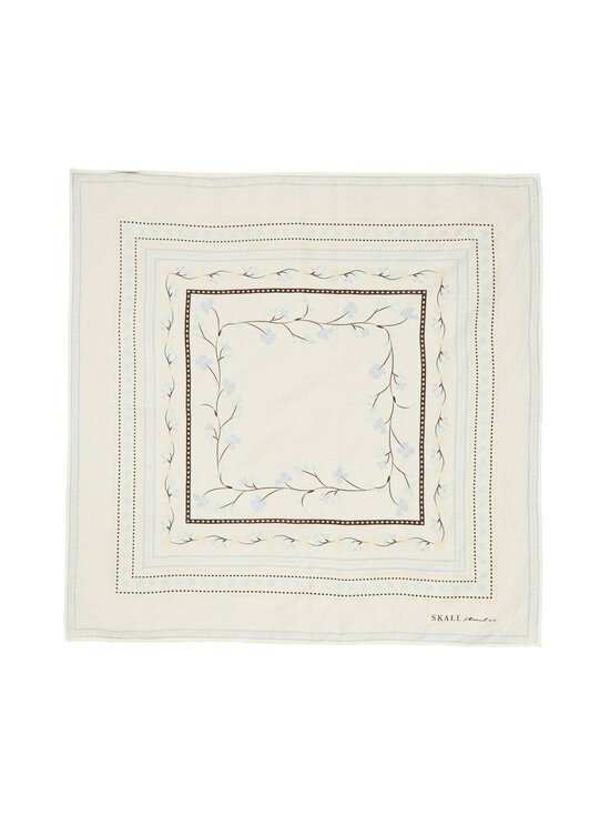 Skall Studio - Floral-huivi 55 x 55 cm - OFF WHITE | Stockmann - photo 1