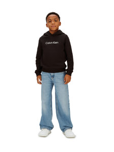 Calvin Klein Kids - Kapuutsiga pusa Logo Regular Terry - BEH CK BLACK | Stockmann