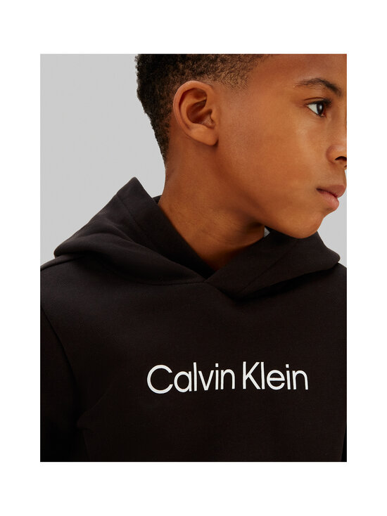 Calvin Klein Kids - Kapuutsiga pusa Logo Regular Terry - BEH CK BLACK | Stockmann - photo 5