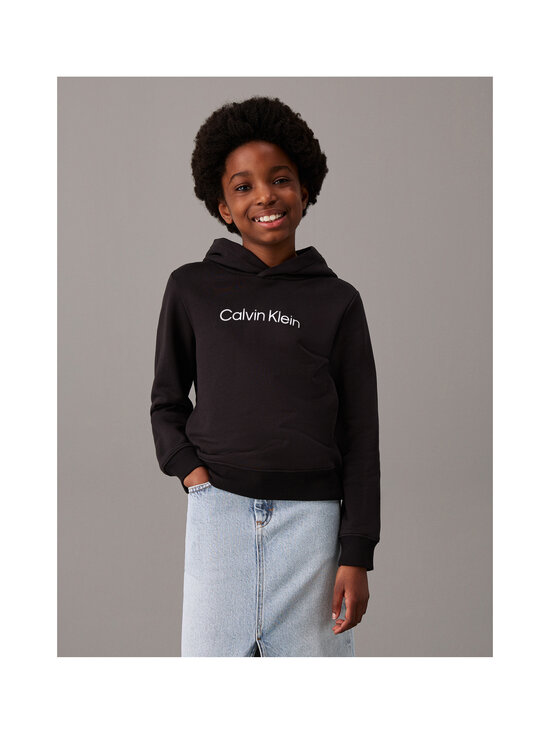 Calvin Klein Kids - Kapuutsiga pusa Logo Regular Terry - BEH CK BLACK | Stockmann - photo 6