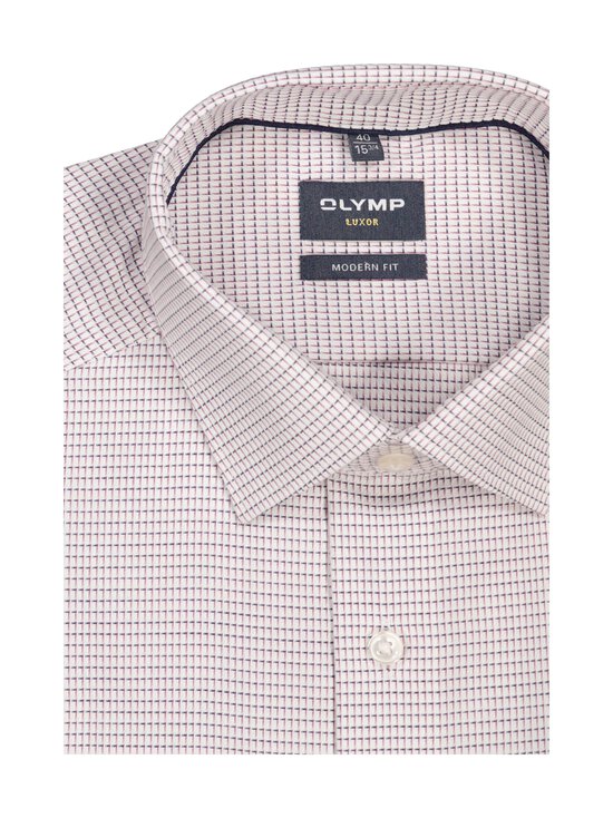 Olymp - Triiksärk Modern Fit Structure Check - 93 MAUVE | Stockmann - photo 2
