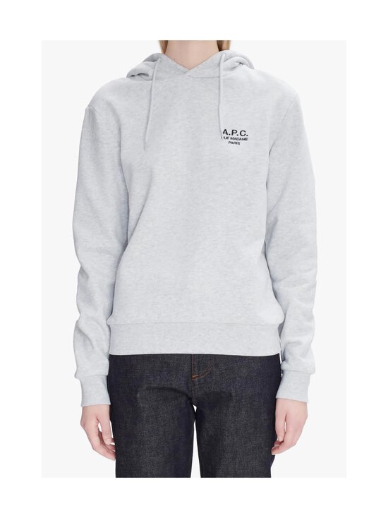 A.P.C - Standard džemperis ar kapuci - TPN HEATHERED GREY/BLACK | Stockmann - photo 2