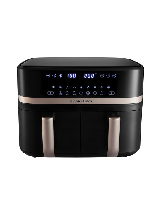 Russell Hobbs - Satisfry Dual Basket 9l Airfryer -kiertoilmakypsennin - BLACK - photo 2 Russell Hobbs - Satisfry Dual Basket 9l Airfryer -kiertoilmakypsennin - BLACK | Stockmann - photo 2