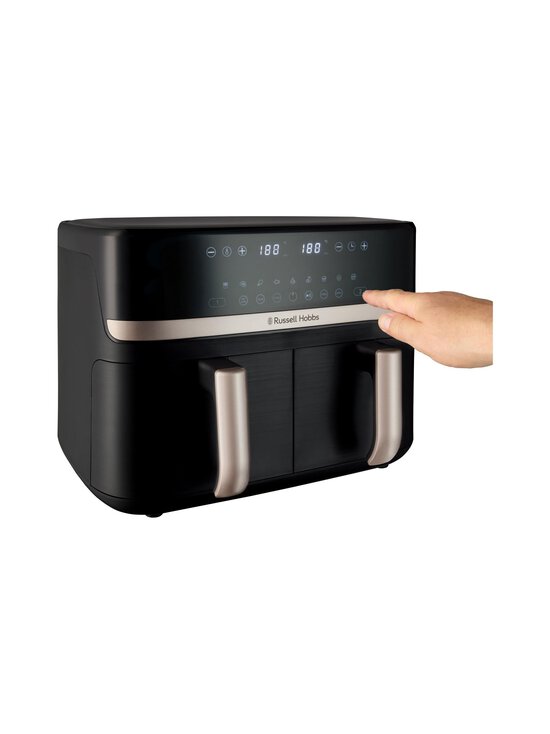 Russell Hobbs - Satisfry Dual Basket 9l Airfryer -kiertoilmakypsennin - BLACK - photo 3 Russell Hobbs - Satisfry Dual Basket 9l Airfryer -kiertoilmakypsennin - BLACK | Stockmann - photo 3