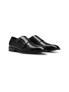 BOSS - Derrek Monk -nahkakengät - 001 BLACK BOSS - Derrek Monk -nahkakengät - 001 BLACK | Stockmann