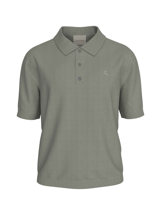 Calvin Klein Menswear - Textured Polo polo krekls - PEZ SHADOW | Stockmann - photo 1